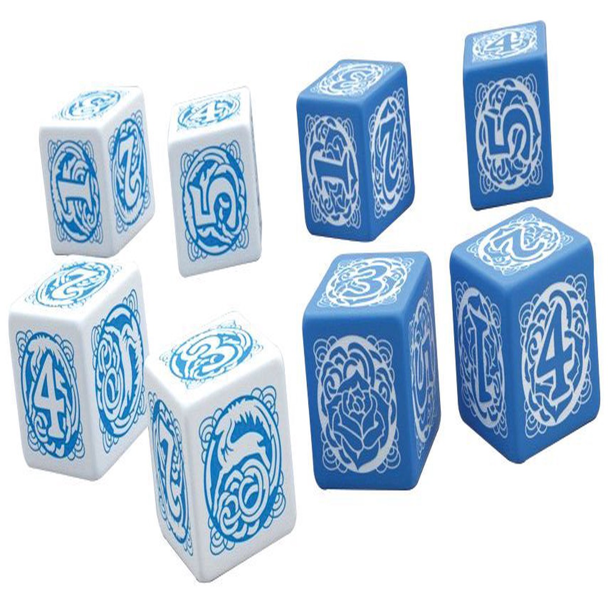 Blue Rose RPG Dice Set