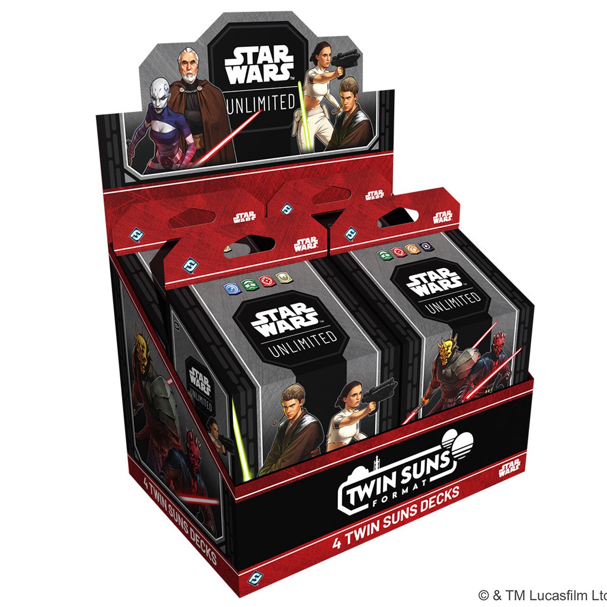 New Arrival Star Wars: Unlimited 2026 Twin Suns Deck