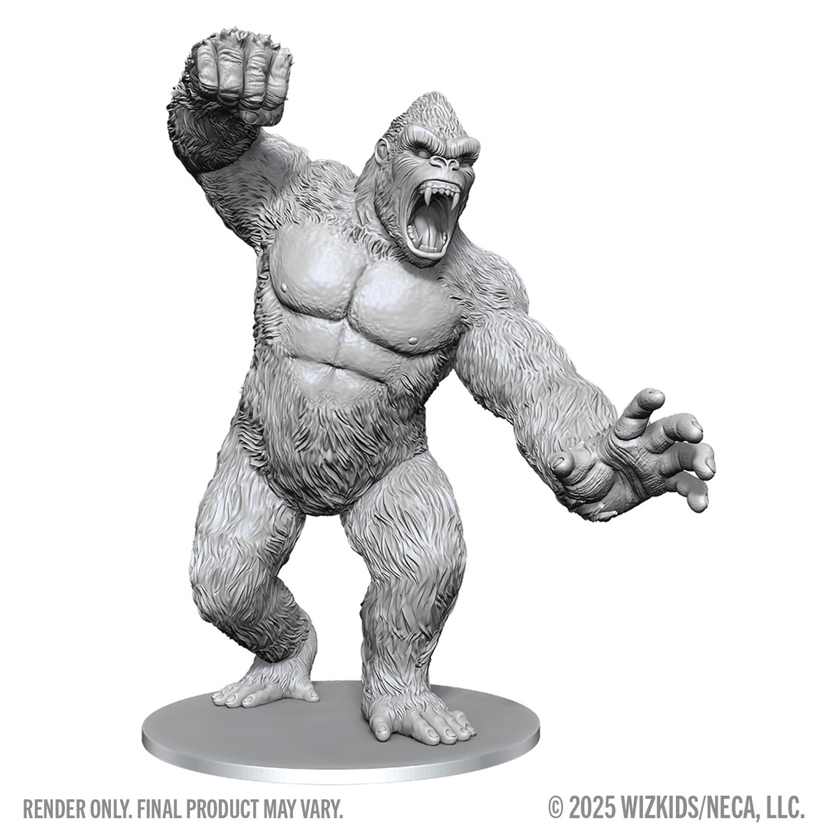 New Arrival WizKids Deep Cuts Unpainted Miniatures: W28 Kong