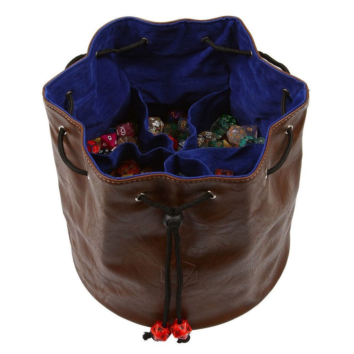 Brown/Blue Pouch of the Endless Hoard Dice Bag