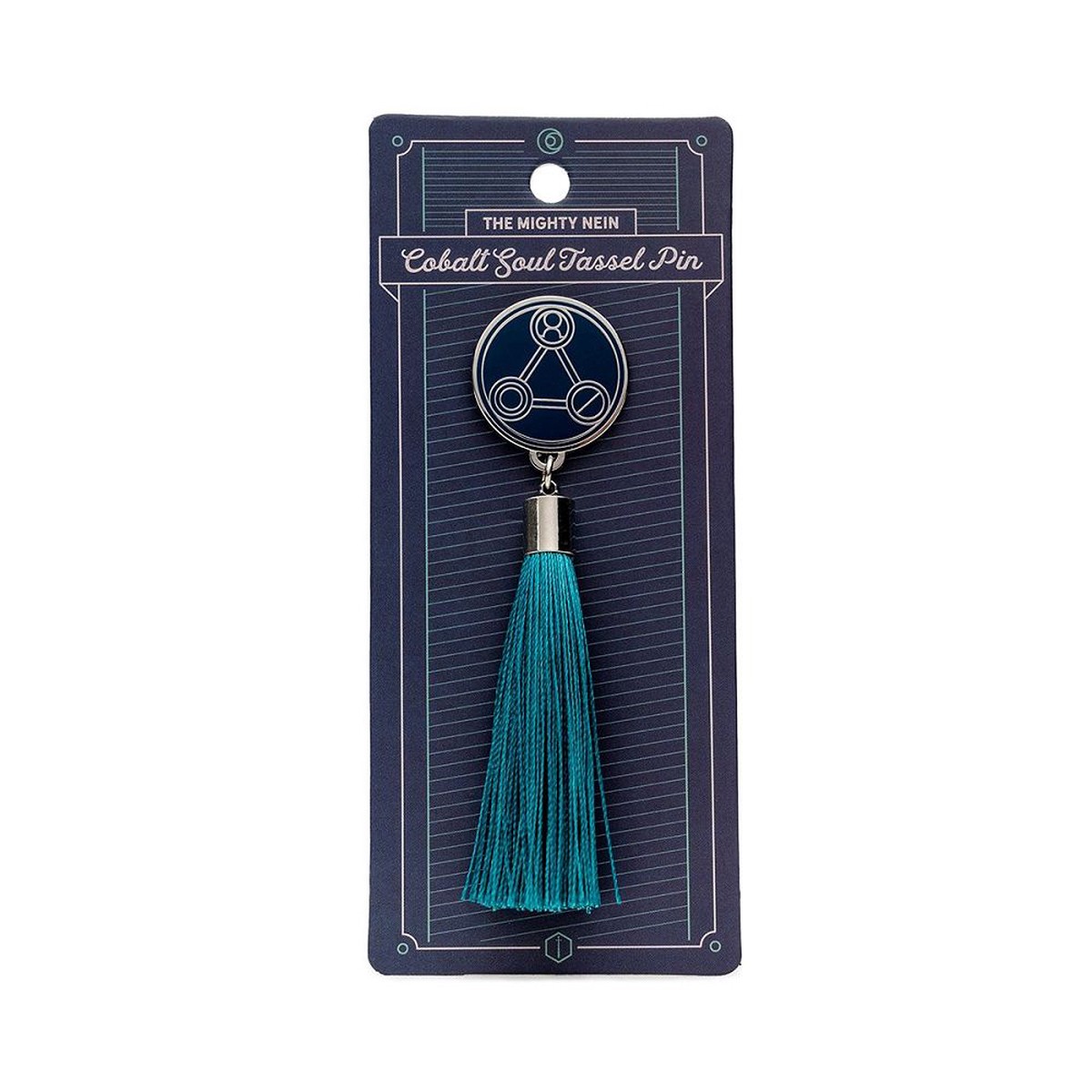 Critical Role Colbalt Soul Tassel Pin