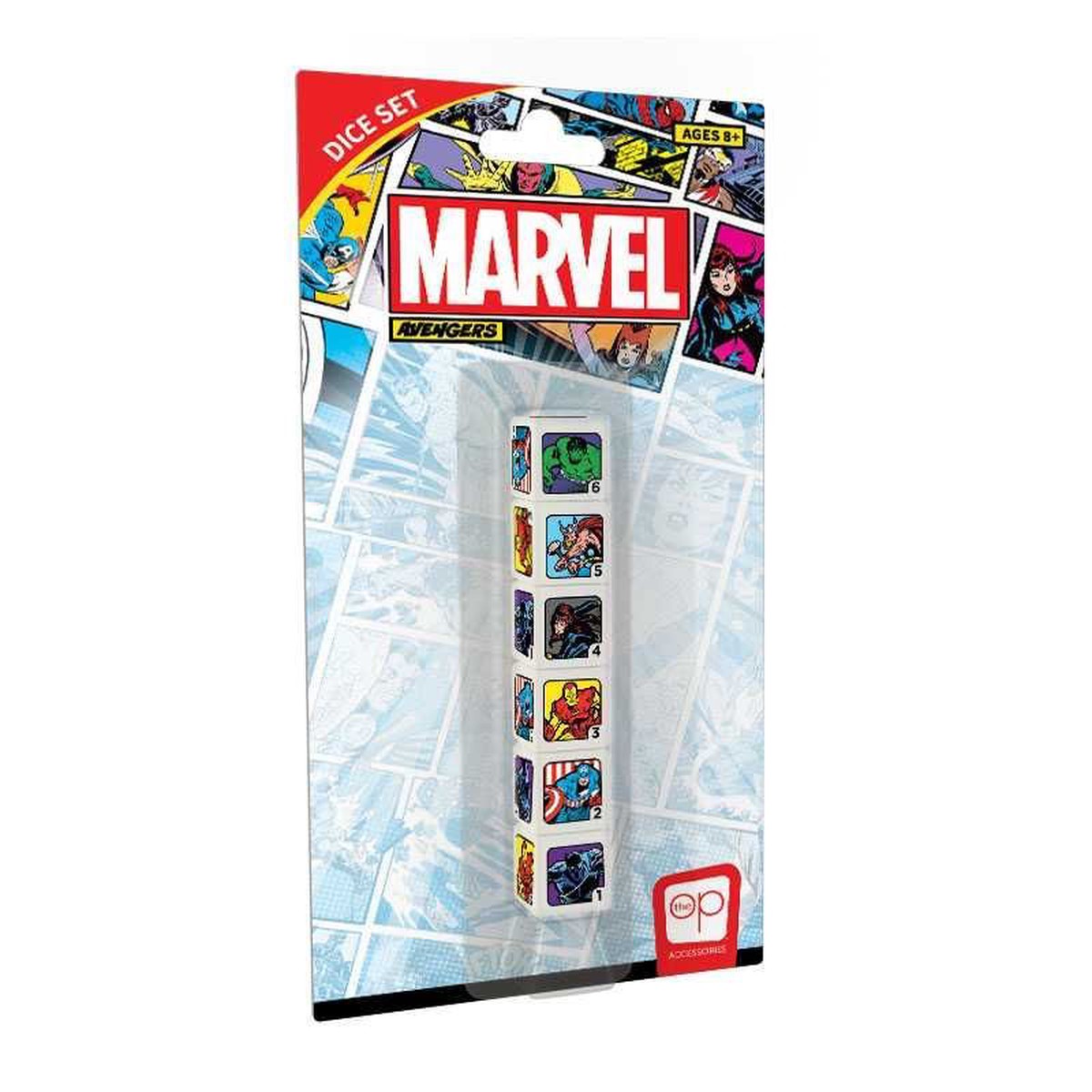 D6 Set Marvel Avengers