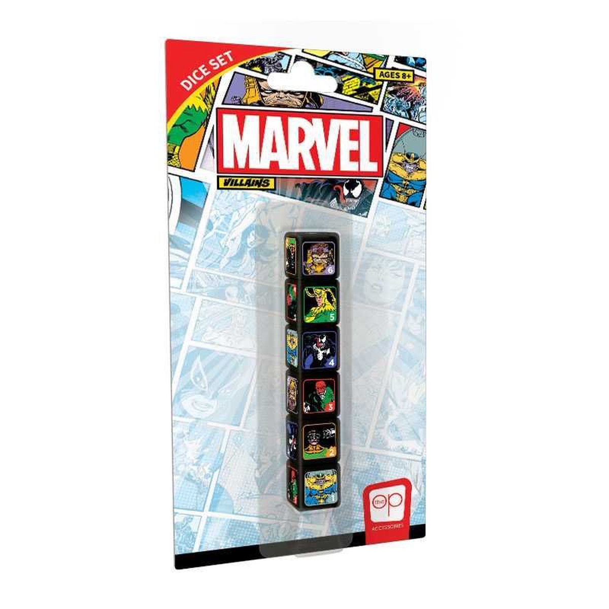D6 Set Marvel Villains