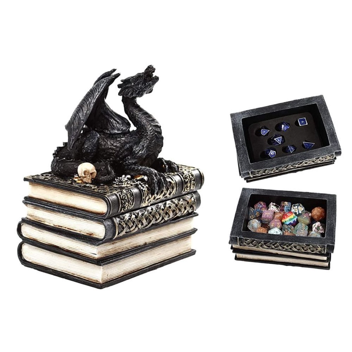 Deluxe Book Dragon Dice Box