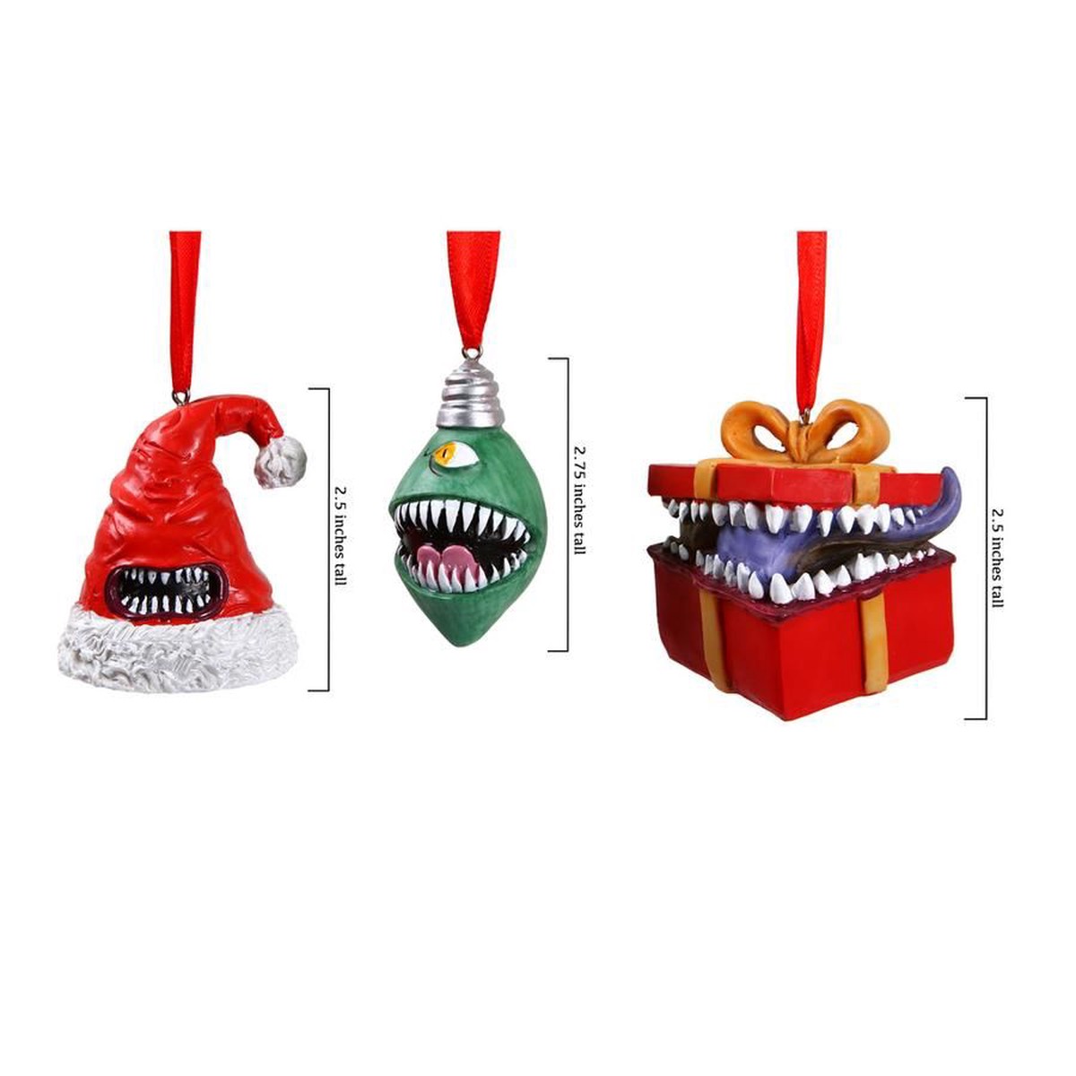 Monstrous Merrymakers Ornaments