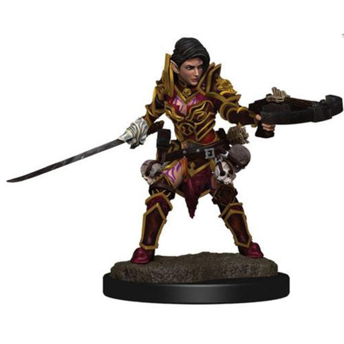 Pathfinder Battles Premium Painted Figure Female Half-Elf Swashbuckler (77506)