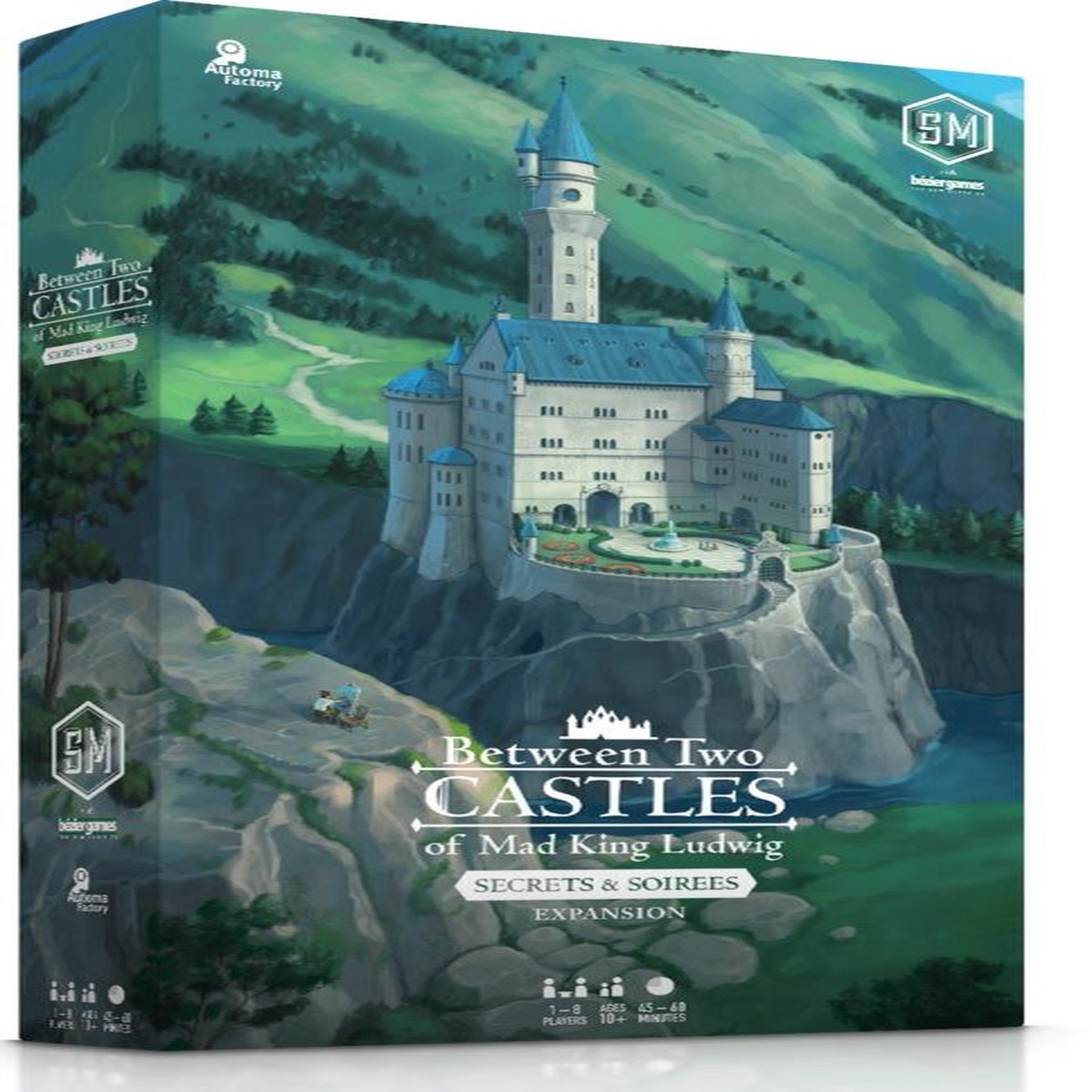 Between 2 Castles of Mad King Ludwig: Secrets & Soirees Expansion