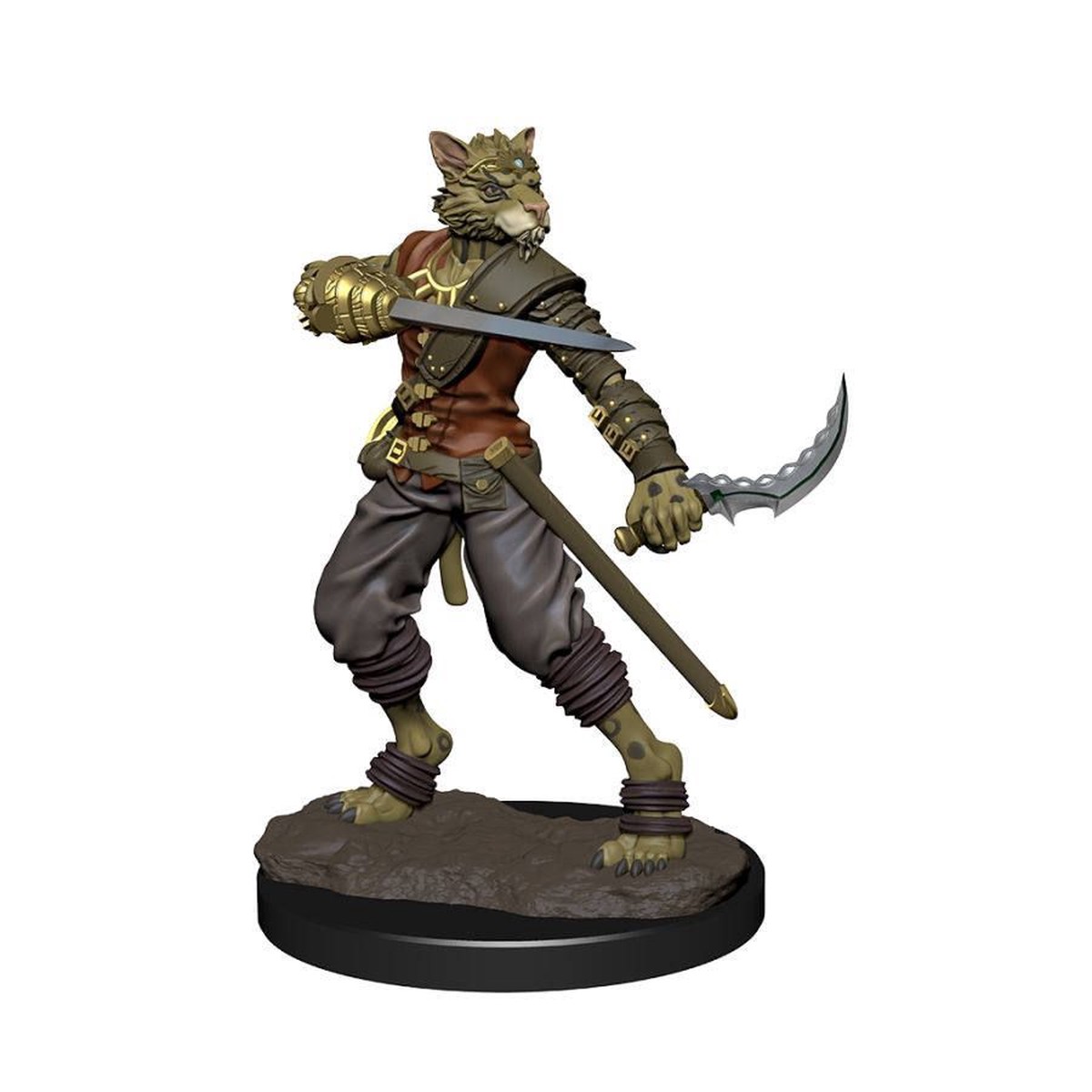 D&D Painted Premium Male Tabaxi Rogue (93050)