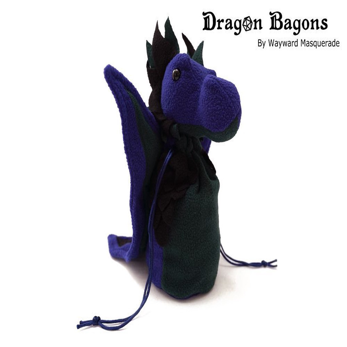 Dragon Bagon Dice Bag Purple-Green