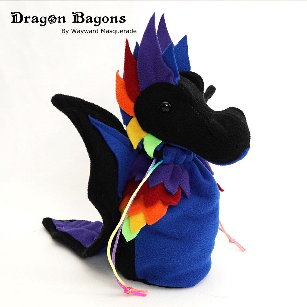 Dragon Bagon Dice Bag Rainbow