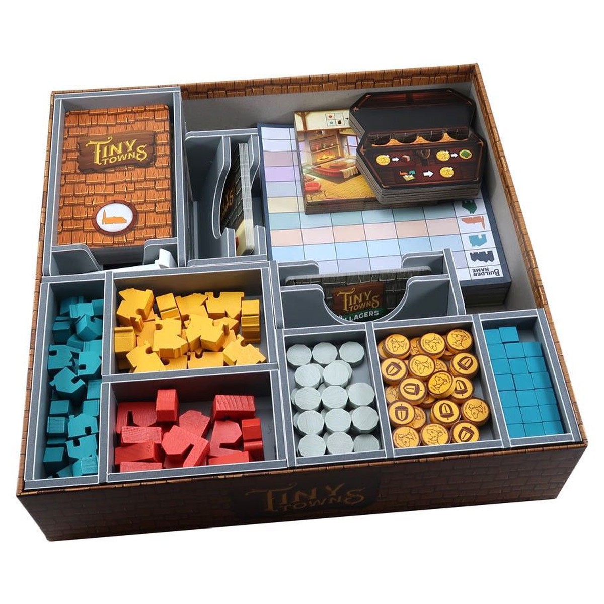 Folded Space Box Insert for Tiny Towns