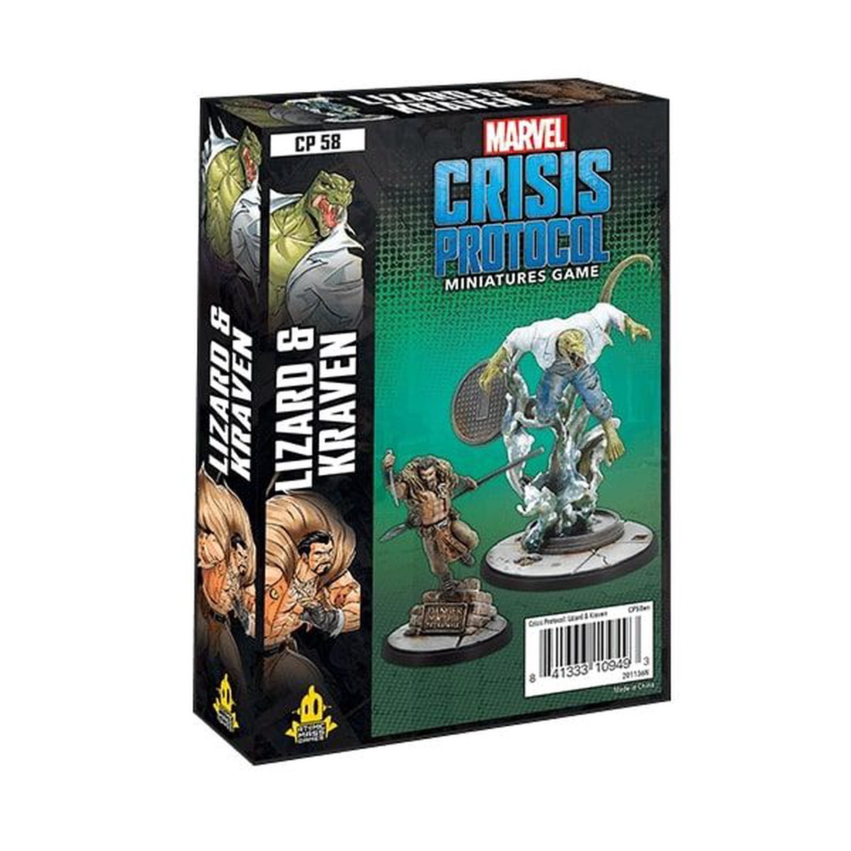 Marvel Crisis Protocol Lizard & Kraven