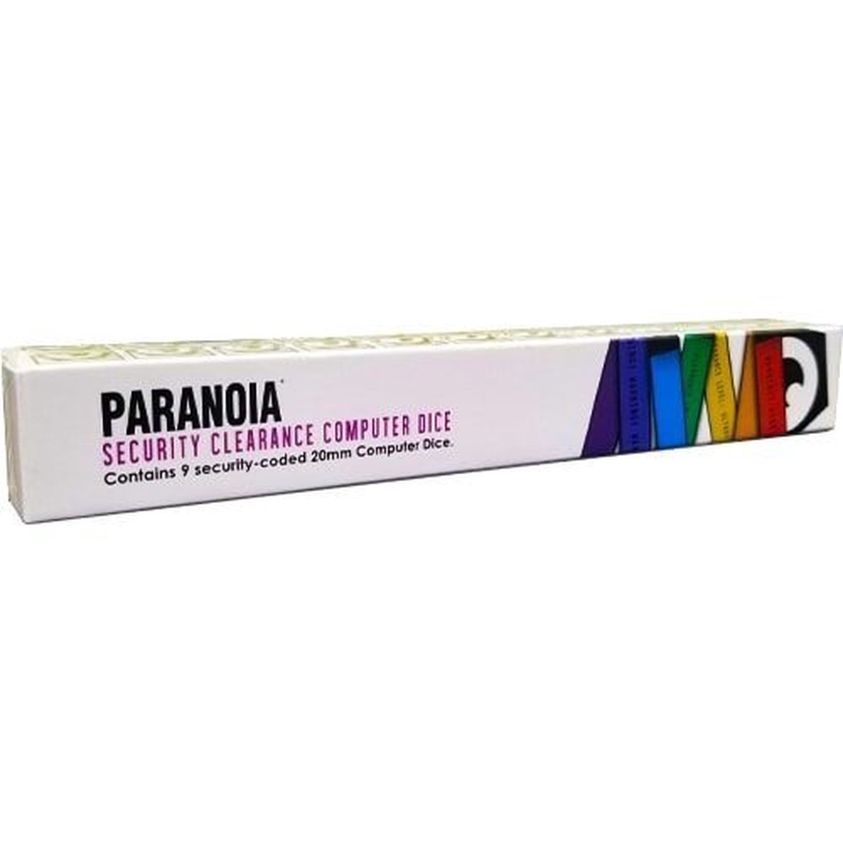 Paranoia RPG Security Clearance Dice
