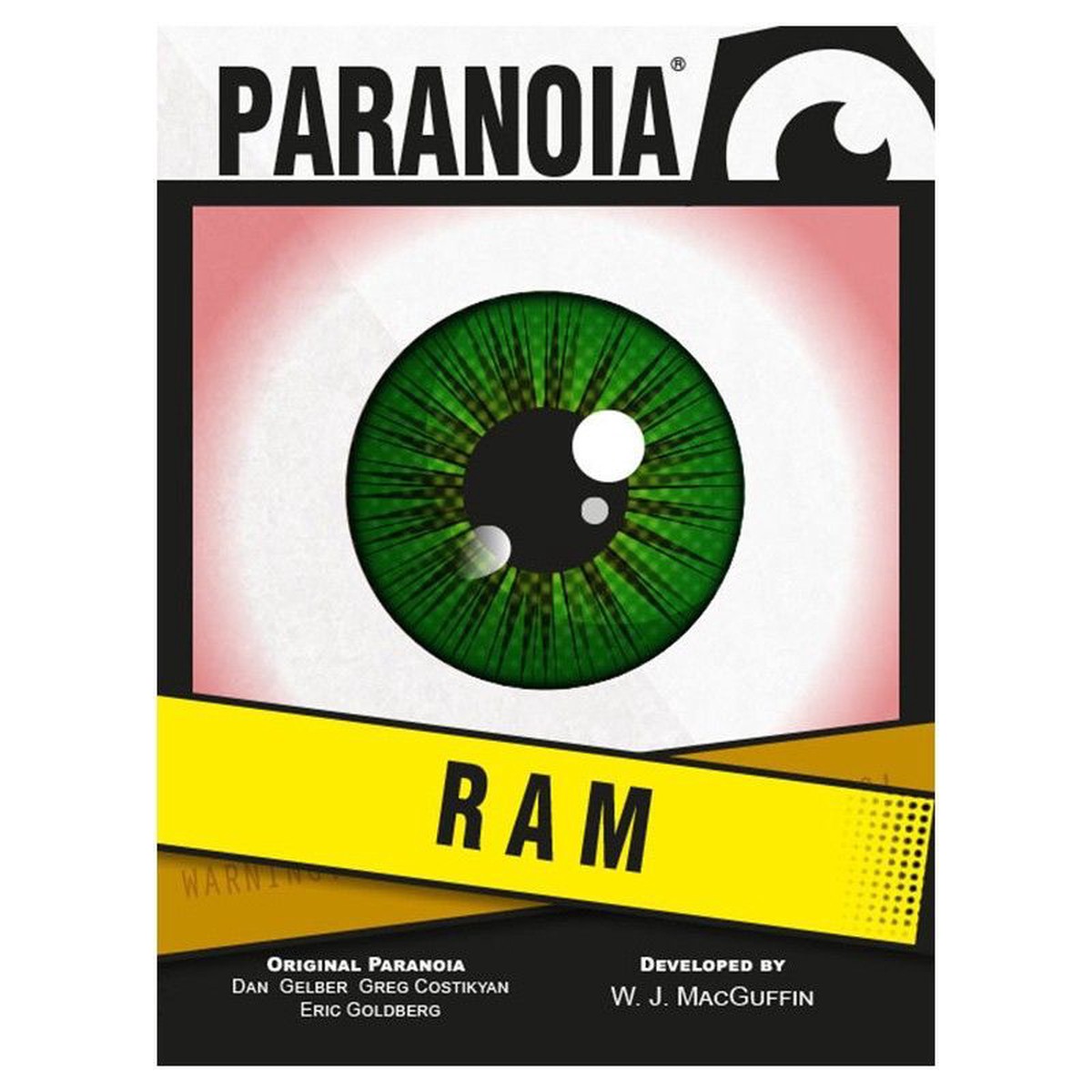Paranoia RPG The RAM Deck