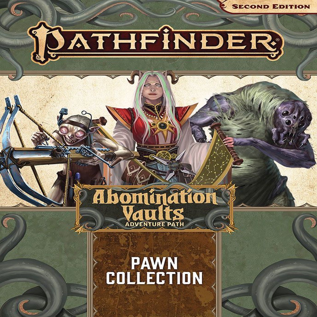 Pathfinder 2e RPG Abomination Vault Pawn Collection