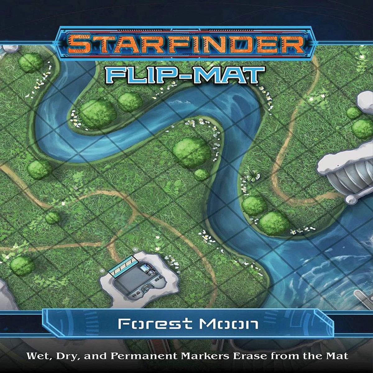 Starfinder Flip Mat Forest Moon