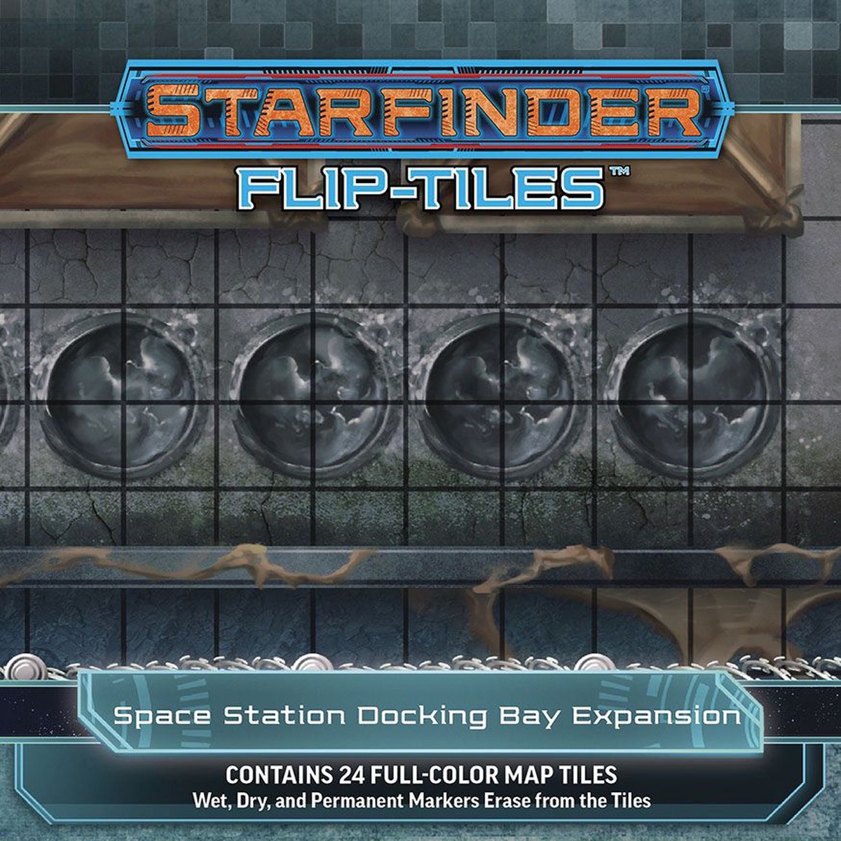 Starfinder Flip Tiles Space Station Docking Bay Expansion