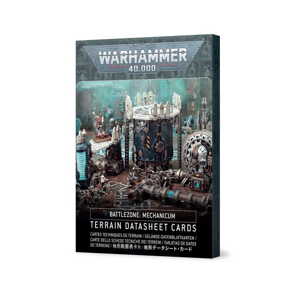 Warhammer 40K Battlezone Mechanicum Terrain Datasheet Cards