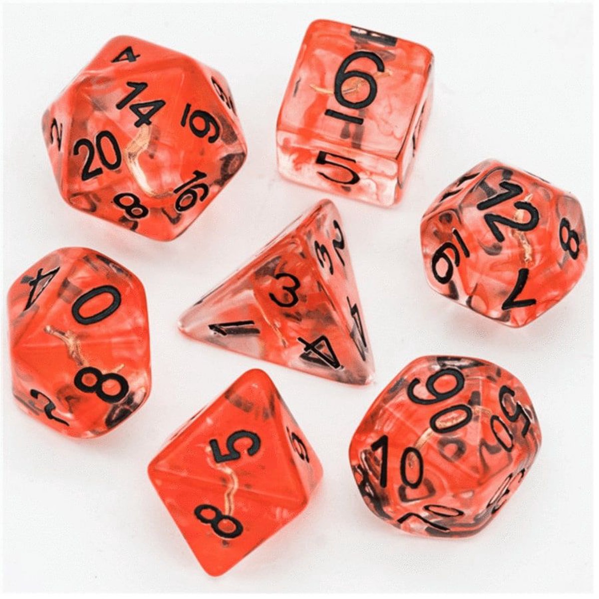 Rogue's Dagger 7ct Polyhedral Dice Set