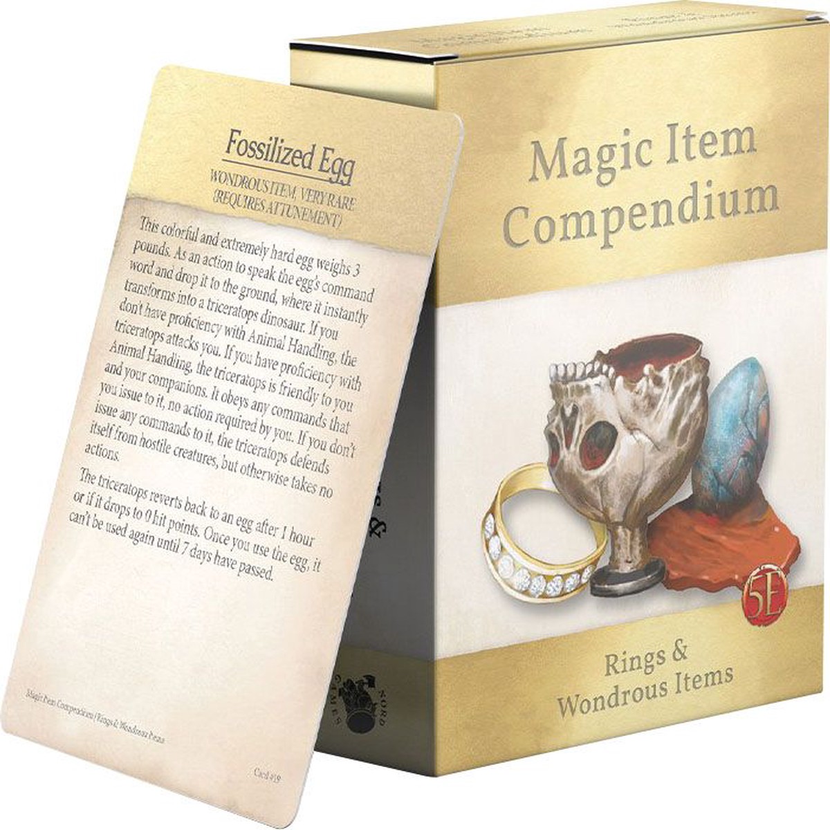 The Ultimate Guide to Alchemy, Crafting, and Enchanting: Magic Item Compendium Deck - Rings