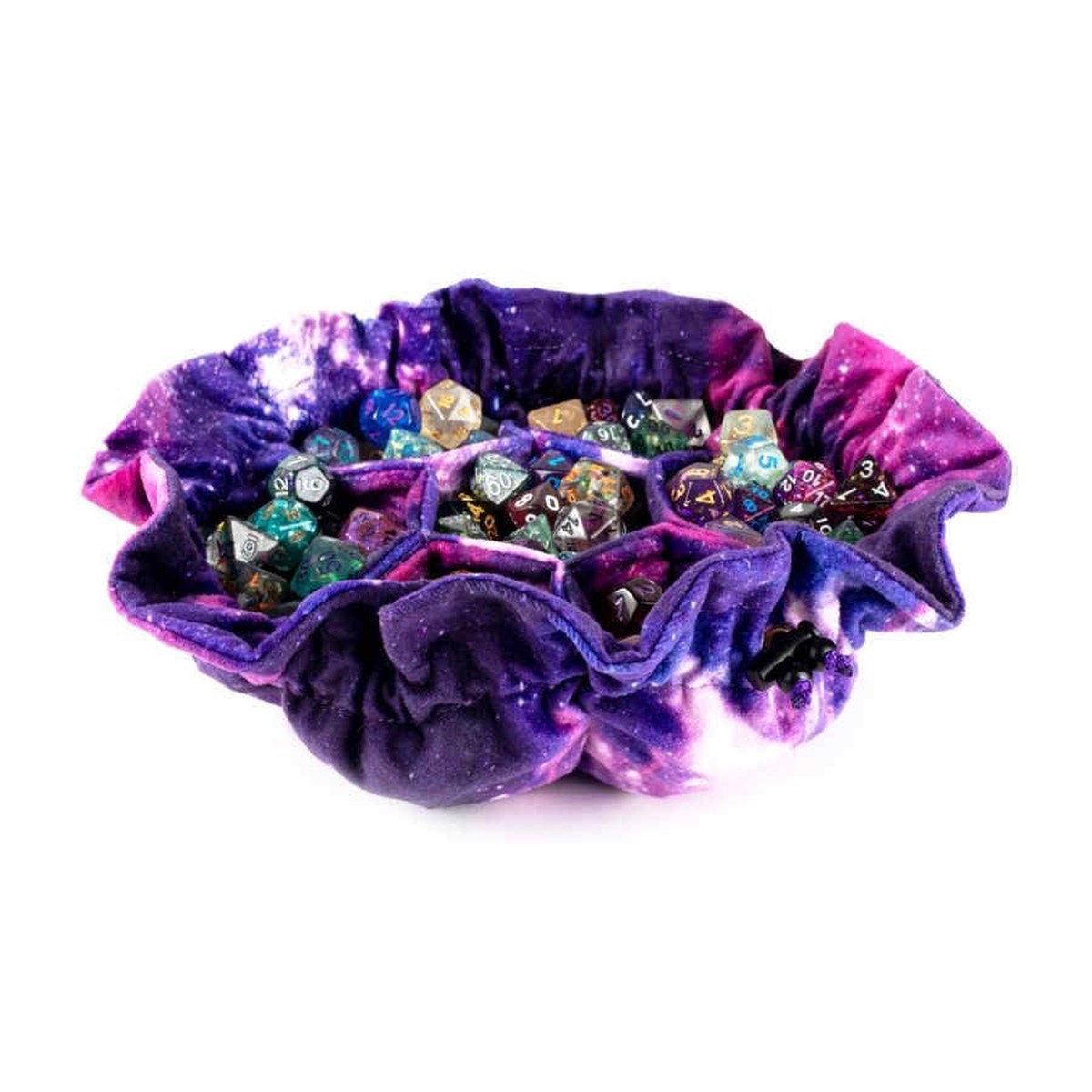 Dice Bag with Pocket - Nebula
