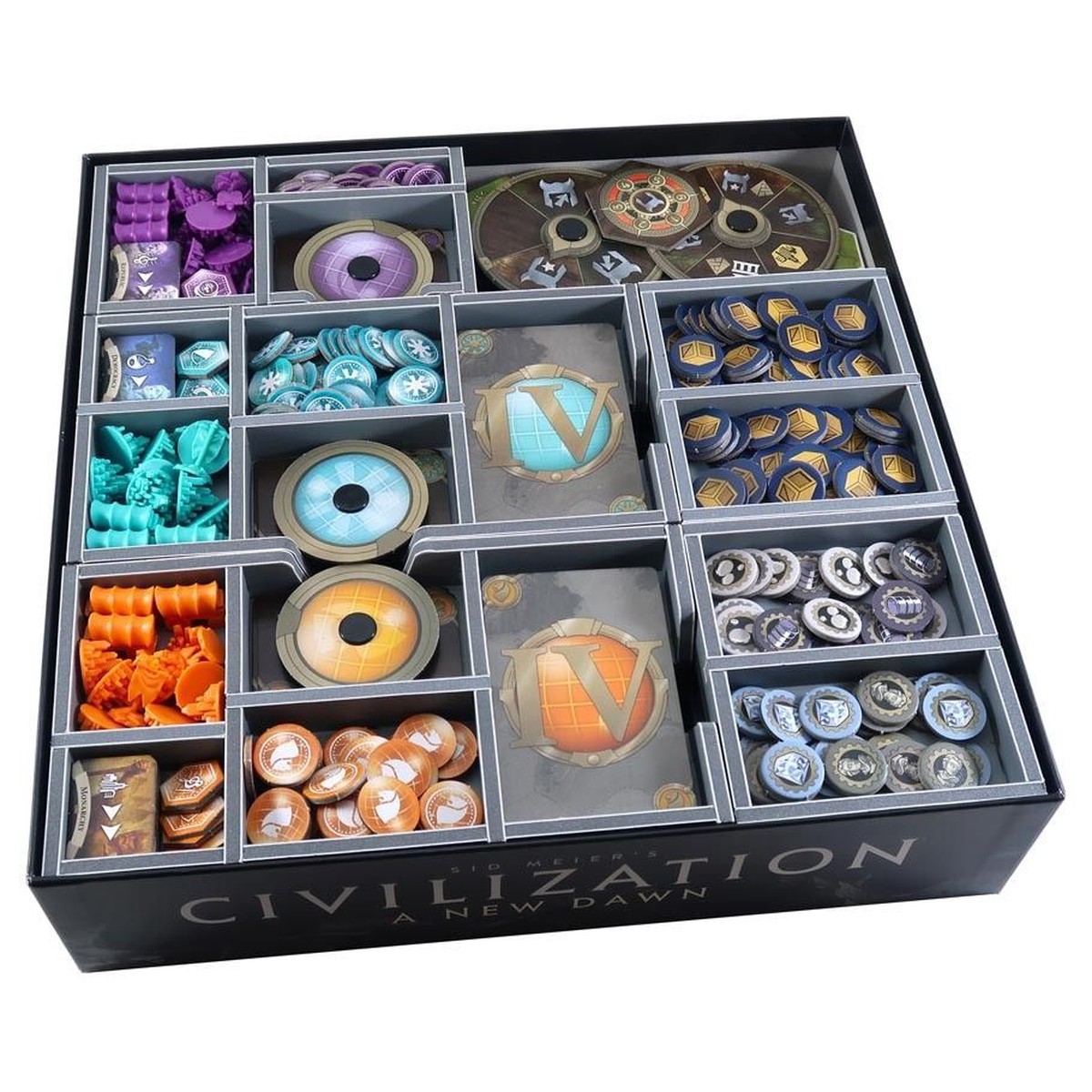 Folded Space Box Insert: Civilization A New Dawn & Terra Incognita