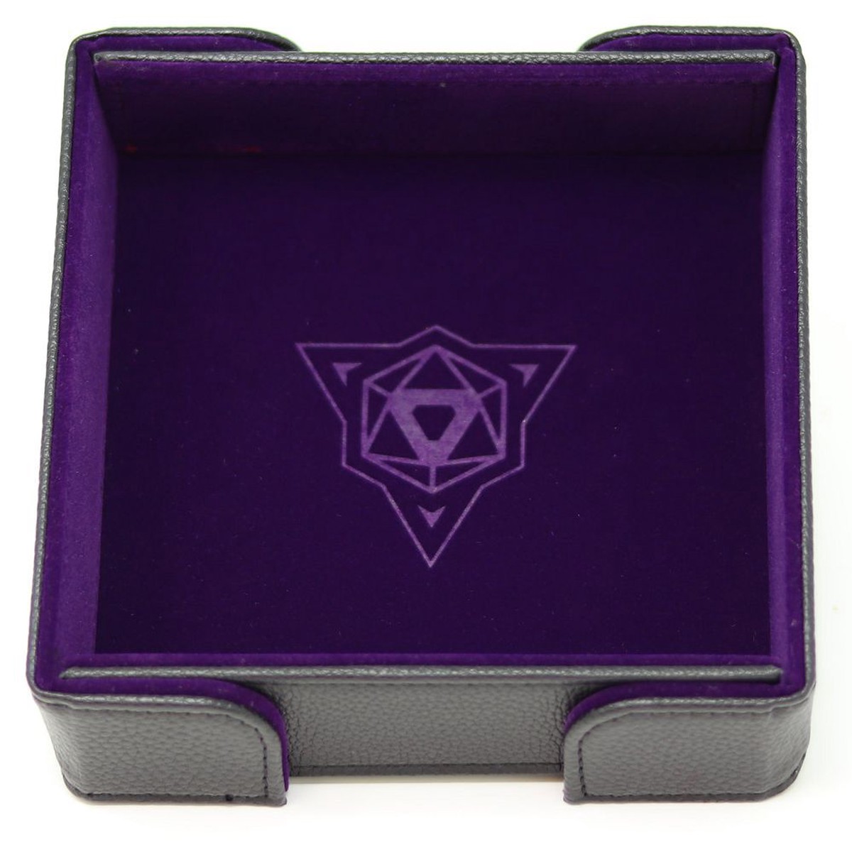 Dice Tray Purple Square Magnet
