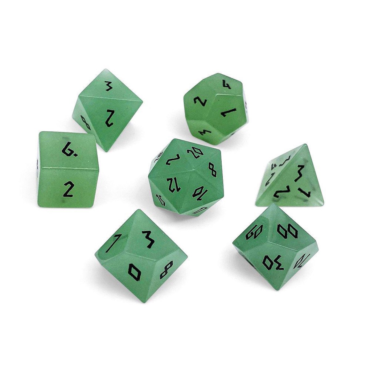 Gemstone K9 Mint Green Glass