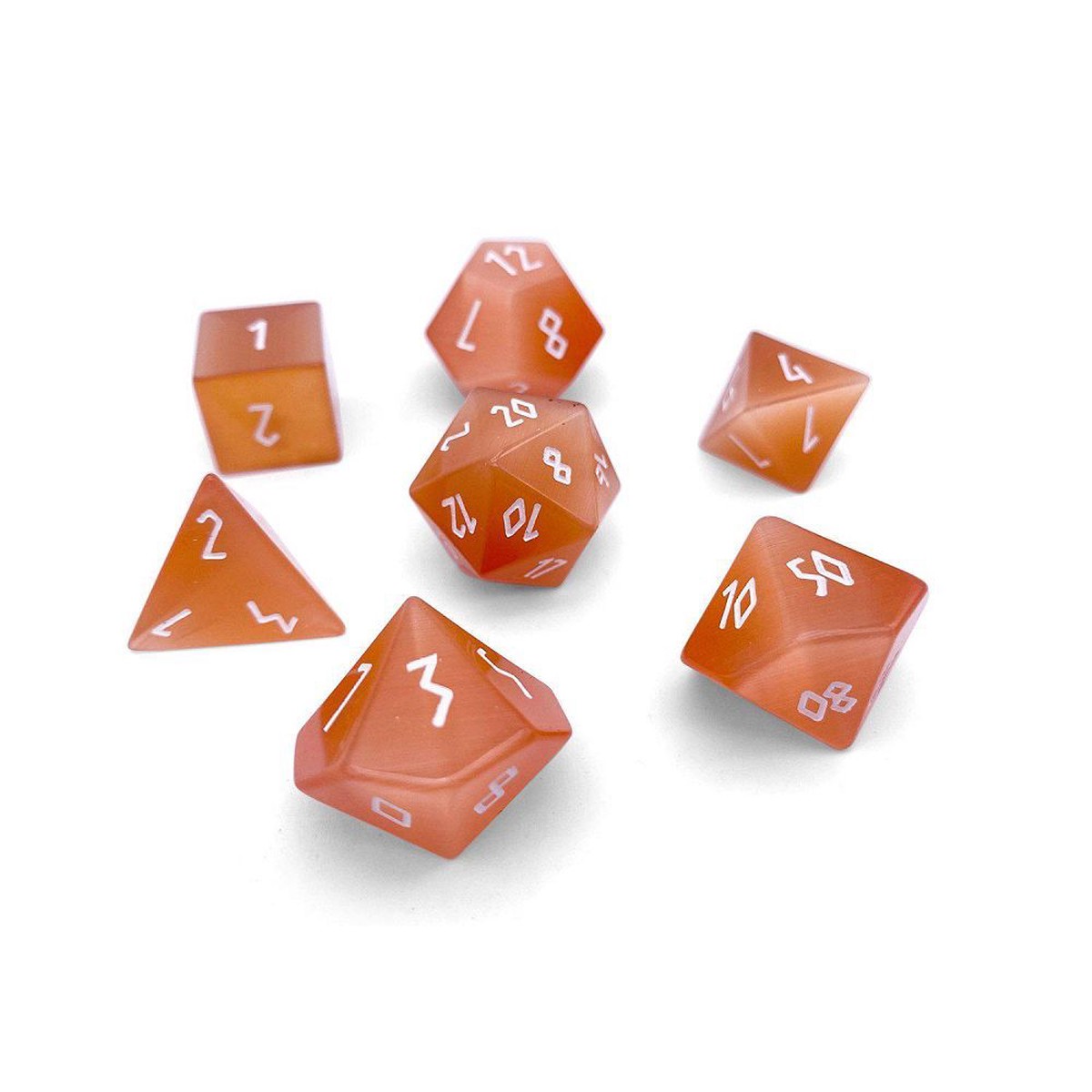 Gemstone Orange Catseye 7ct