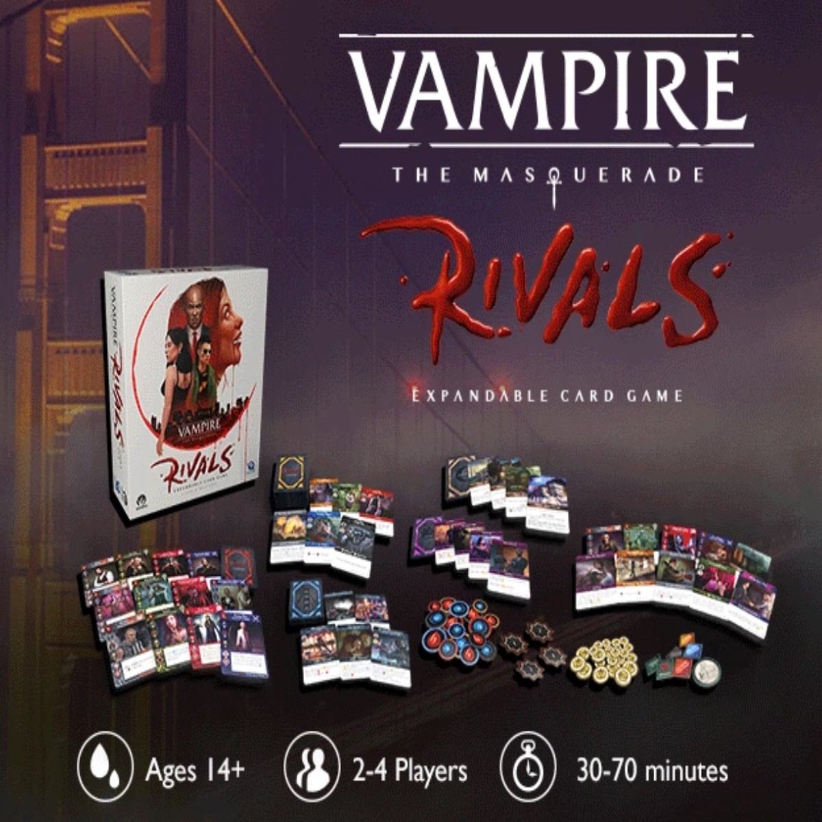Vampire the Masquerade Rivals LCG Kickstarter Bundle
