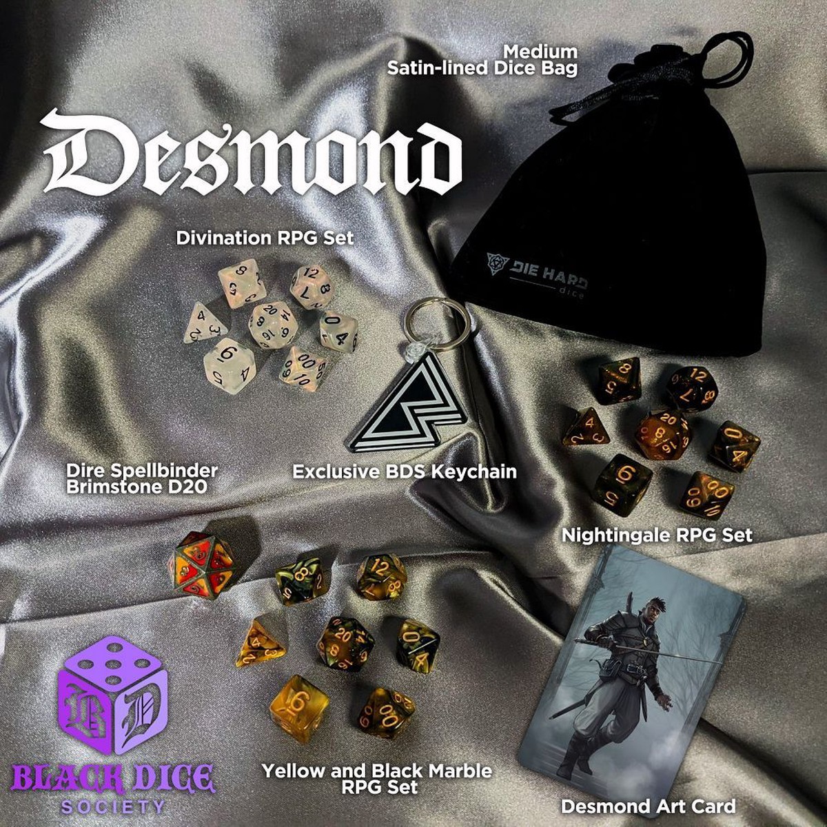 Desmond Dice Palette