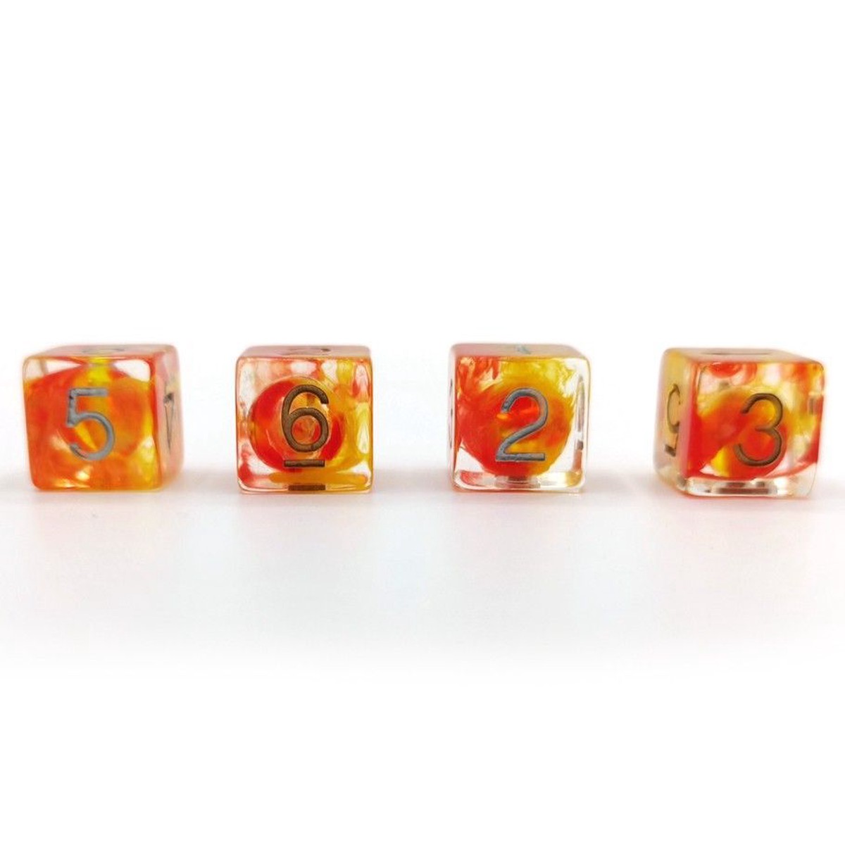 Sirius Dice Fireball 8D6 Tube