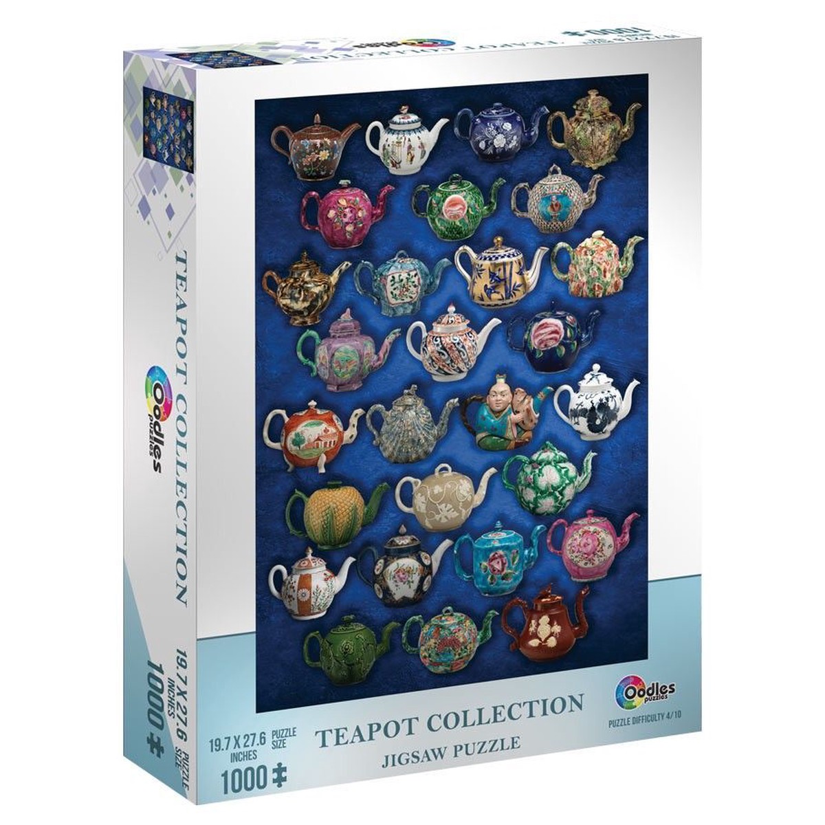 Teapot Collection 1000pc Puzzle
