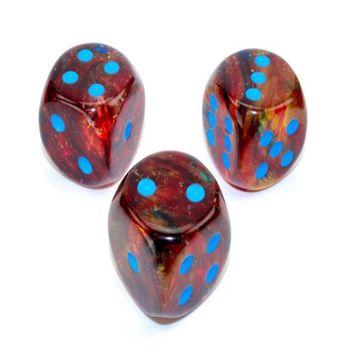 Chessex Single 30mm Nebula Primary/Blue D6 (DN3059)