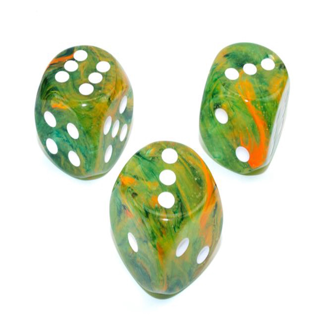 Chessex Single 30mm Nebula Spring/White (DN3055)