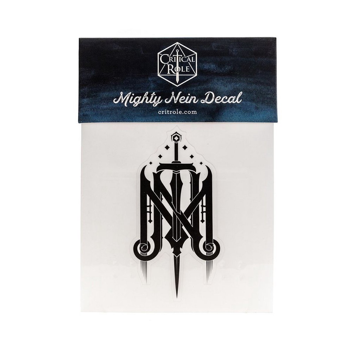 Critical Role Mighty Nein Crest Vinyl Decal