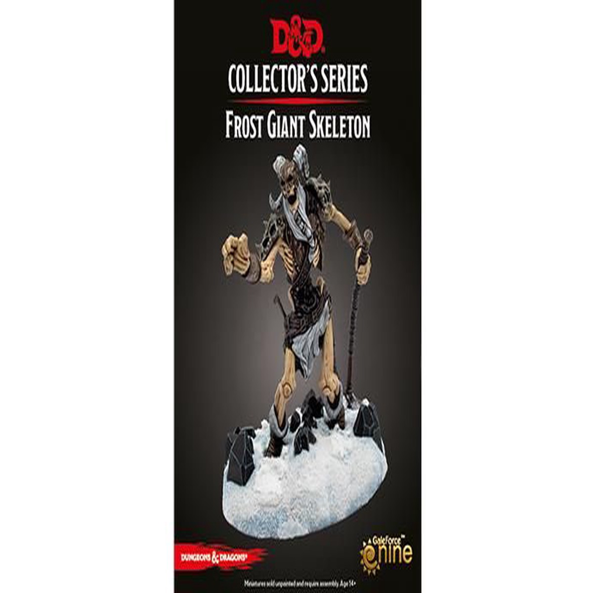 D&D Collector's Series Icewind Dale Rime of the Frost Maiden Frost Giant Skeleton (71127)