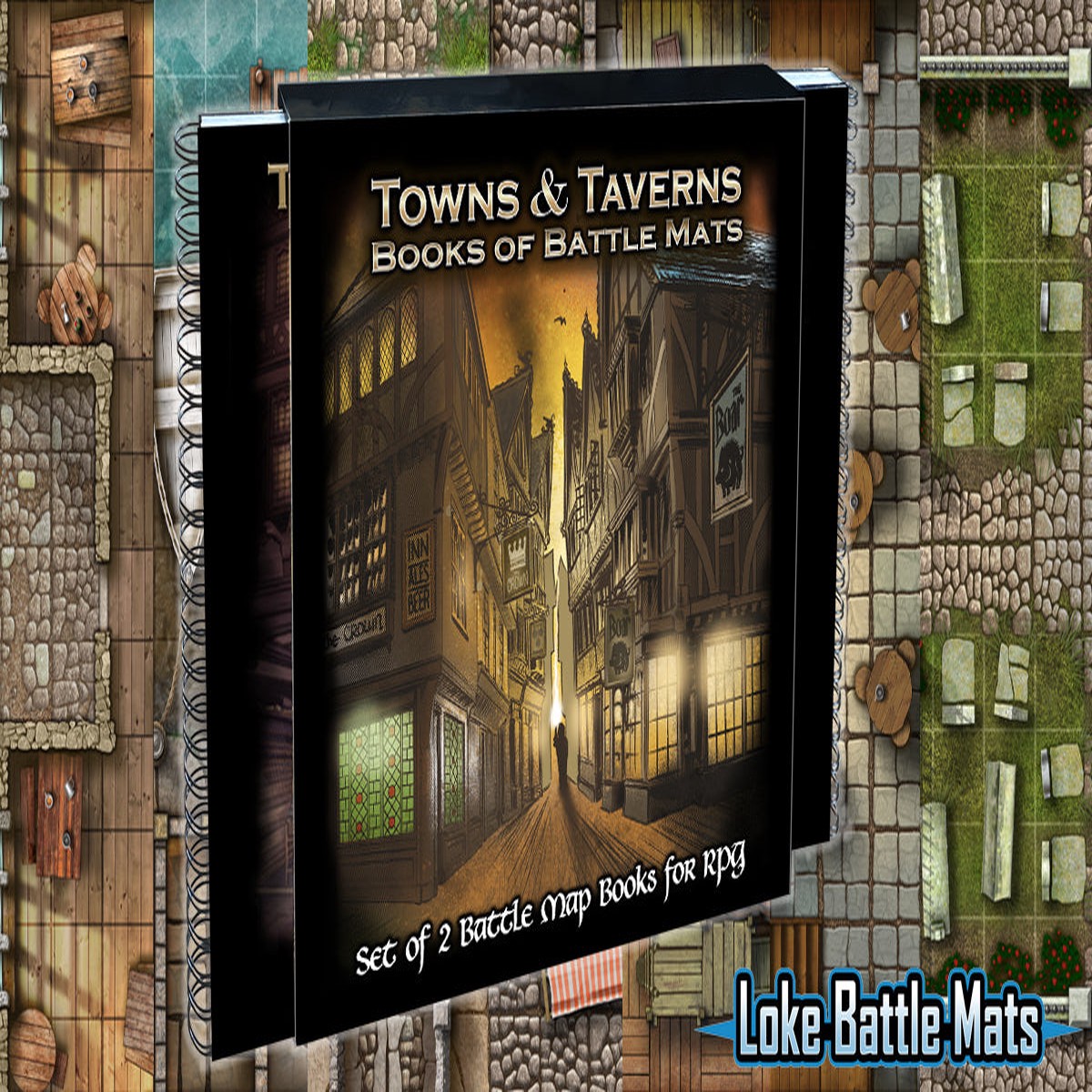 Battle Mats Towns & Taverns
