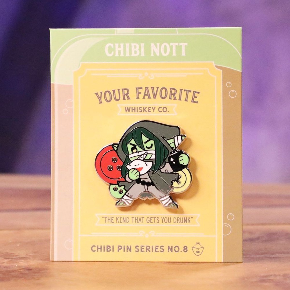 Critical Role Chibi Nott Pin