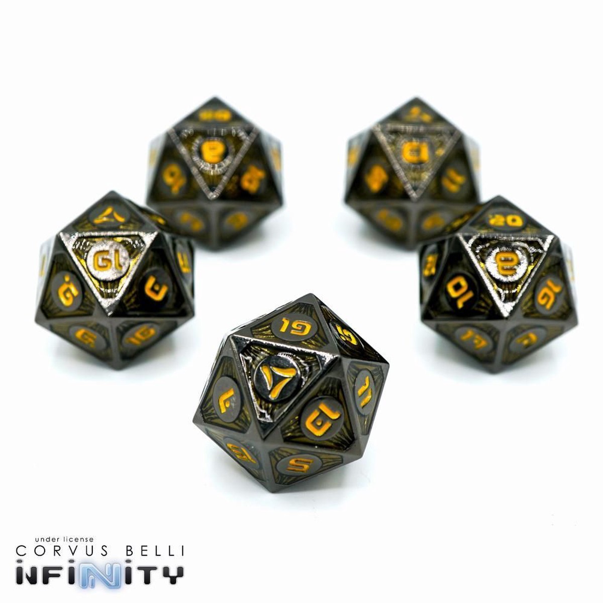Die Hard Dice Infinity Tohaa 5ct D20 Set
