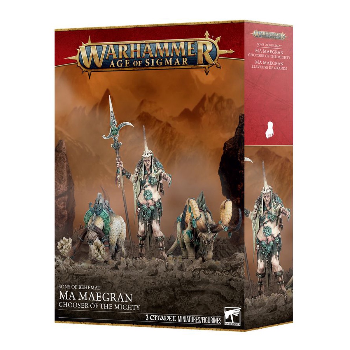 Warhammer Age of Sigmar: Sons of Behemat Ma Maegran Chooser of the Mighty