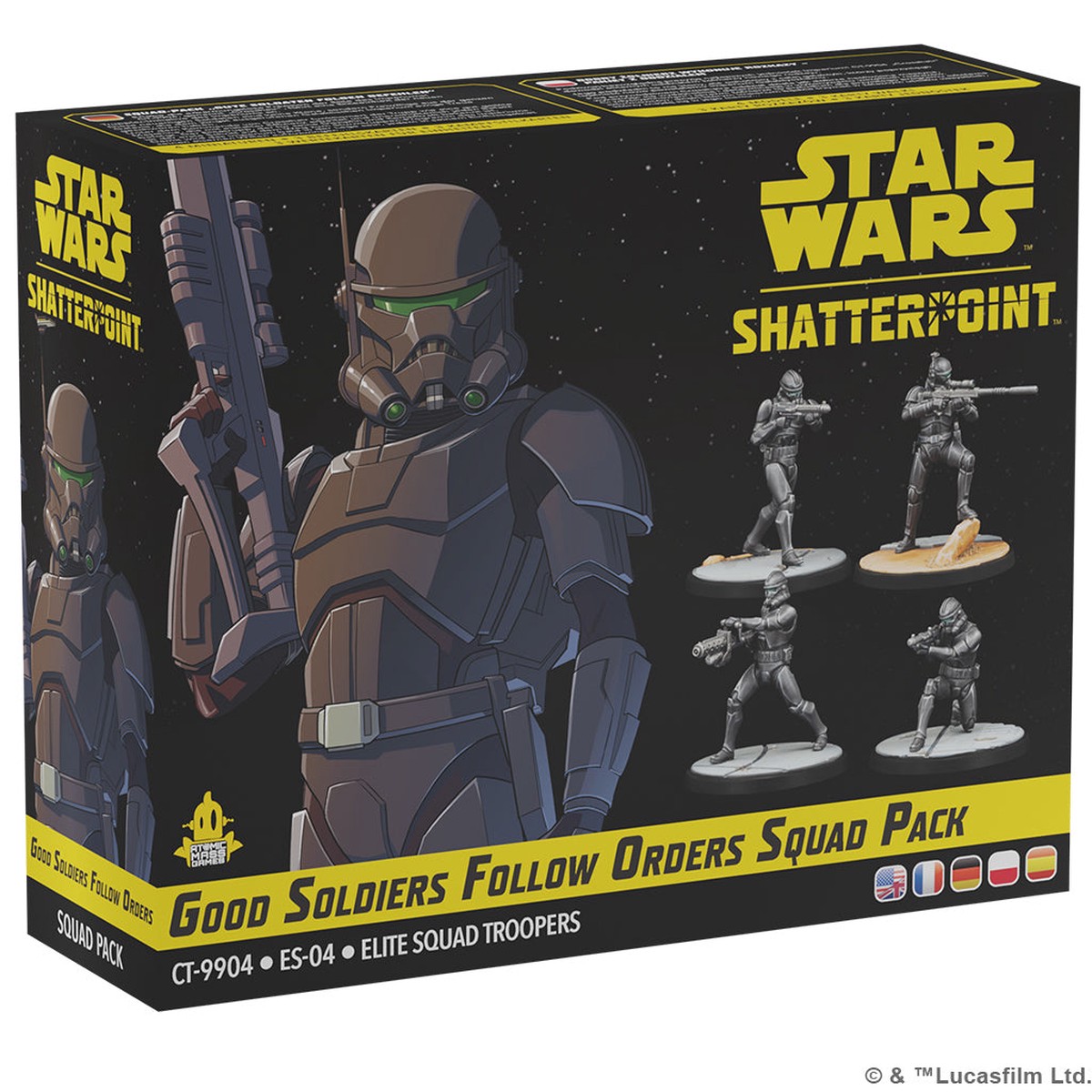 New Arrival Star Wars: Shatterpoint Good Soldiers Follow Orders Squad Pack