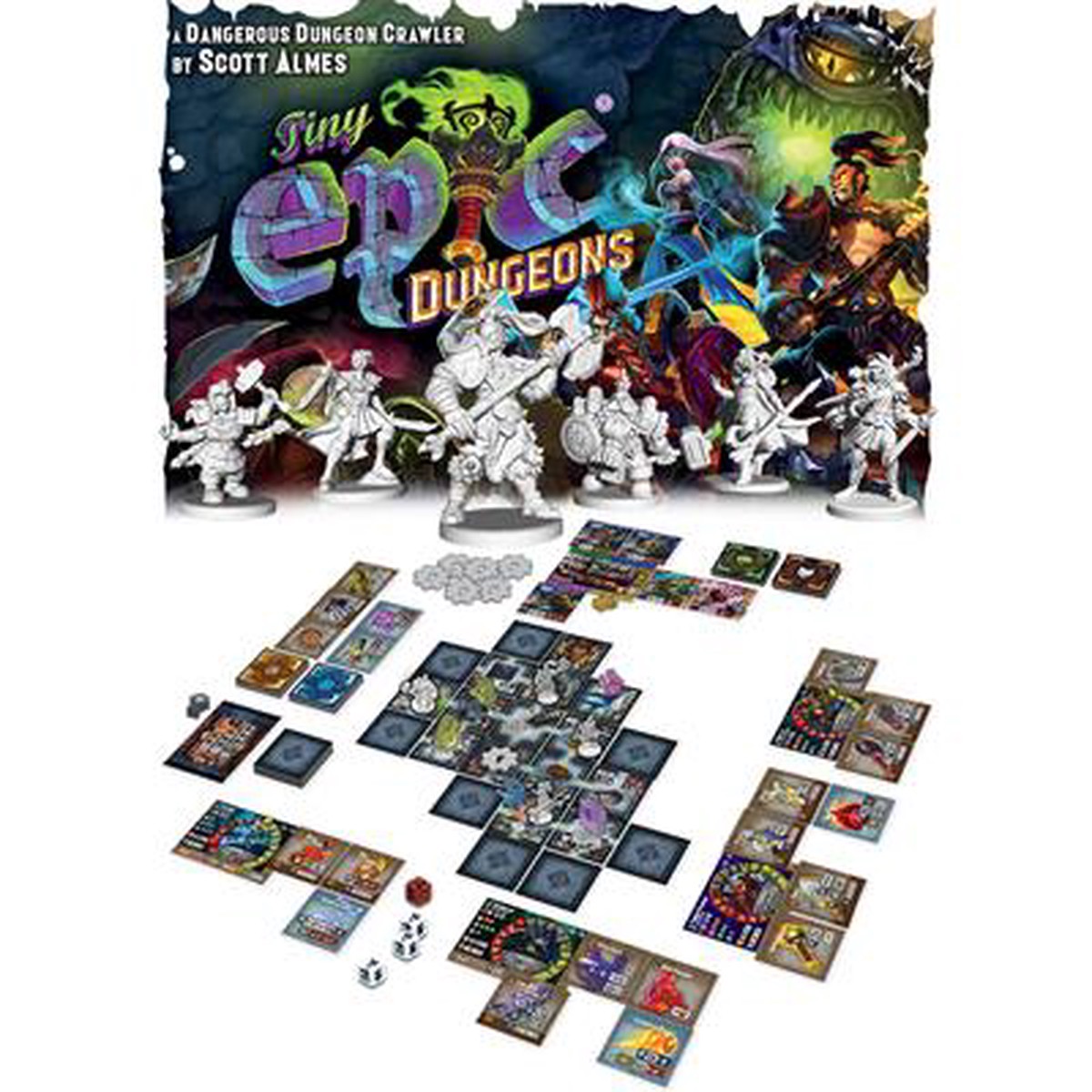 Tiny Epic Dungeons Retail Base Game