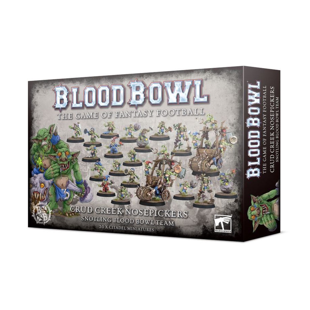 Warhammer-Snotling Blood Bowl Team Crud Creek Nosepickers