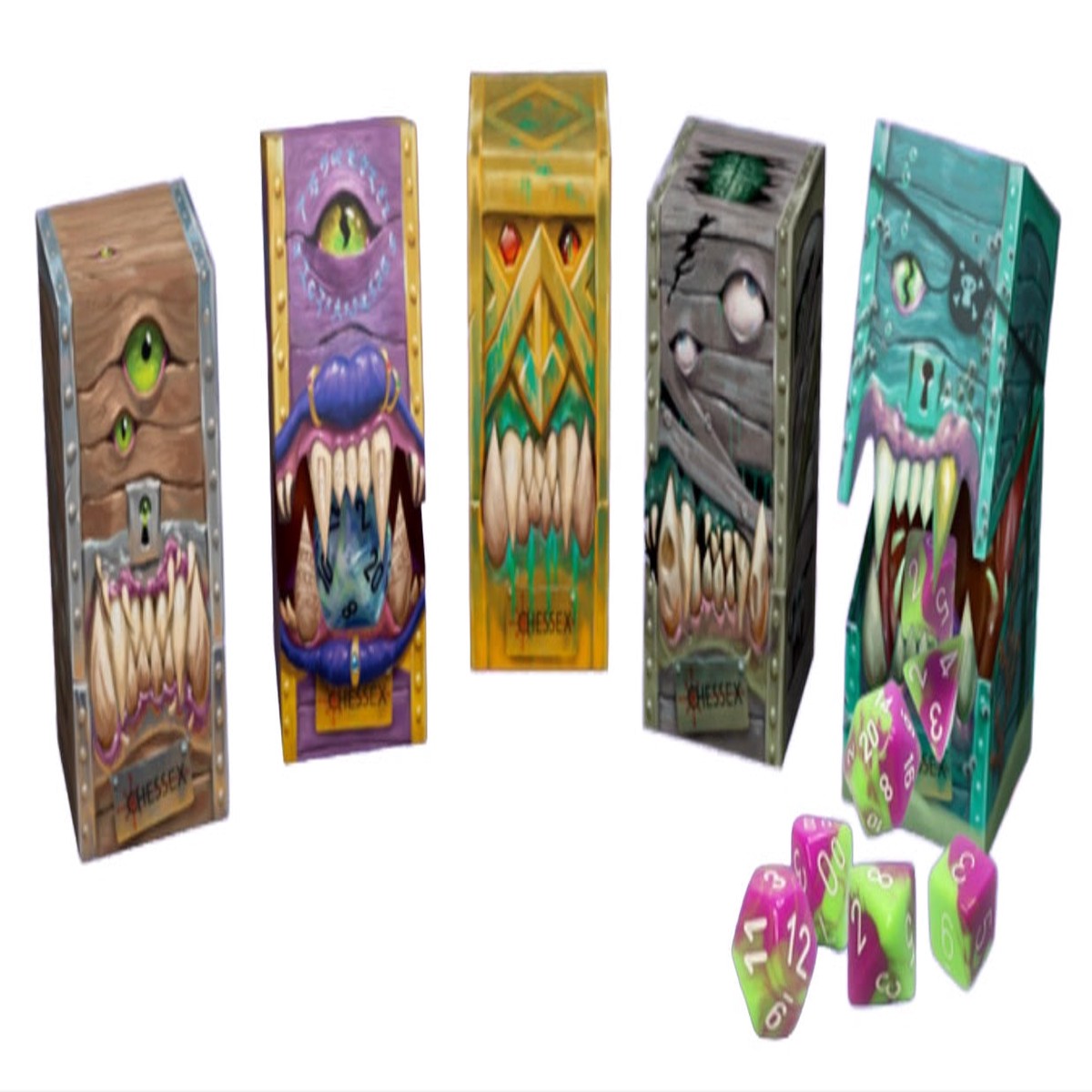 Chessex Hidden Wonders Mystery Boxes
