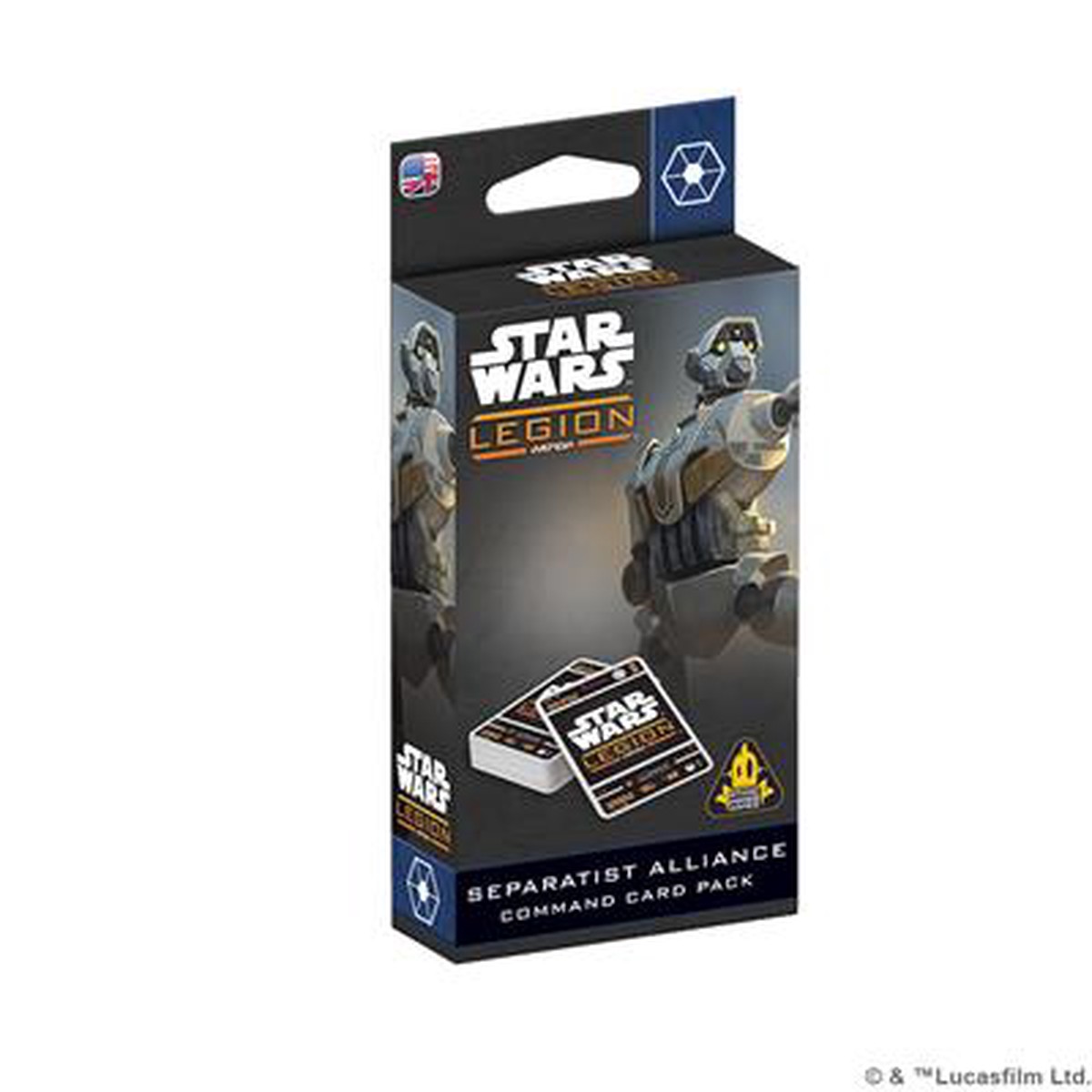 Hot Sale Star Wars: Legion - Separatist Alliance Command Card Pack