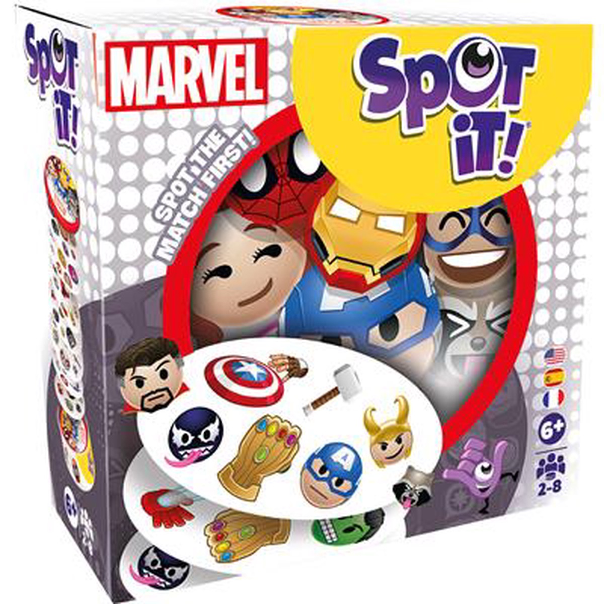 Spot it! Marvel Emoji (Eco Sleeve) ML