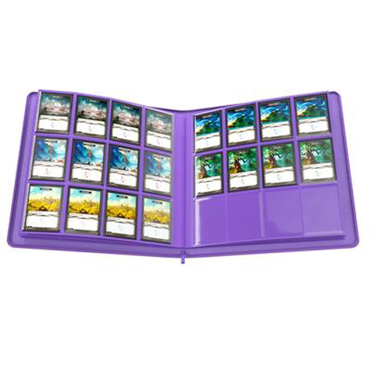 Gamegenic: Zip-Up Album 24 Pocket Purple