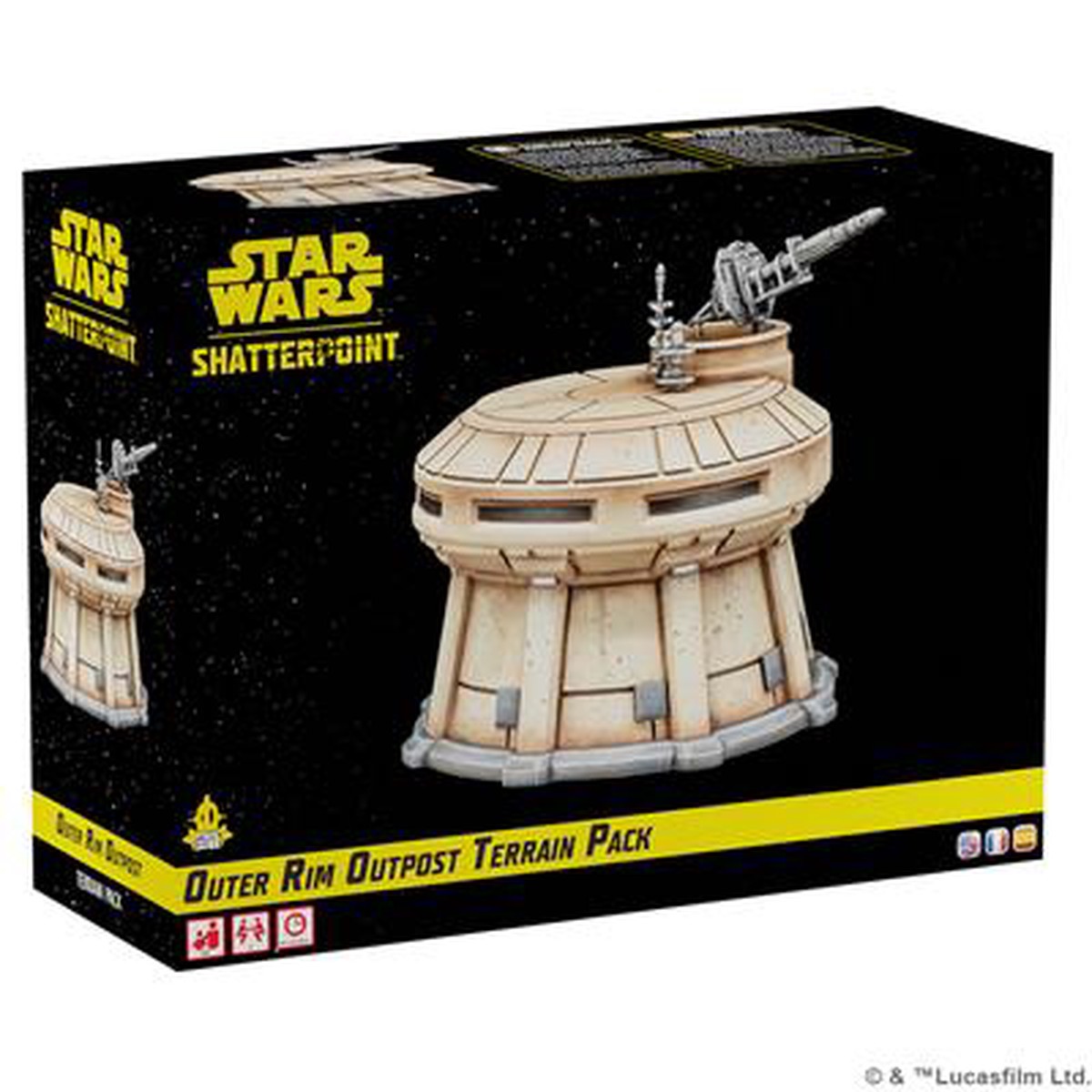 Hot Sale Star Wars: Shatterpoint - Outer Rim Outpost Terrain Pack
