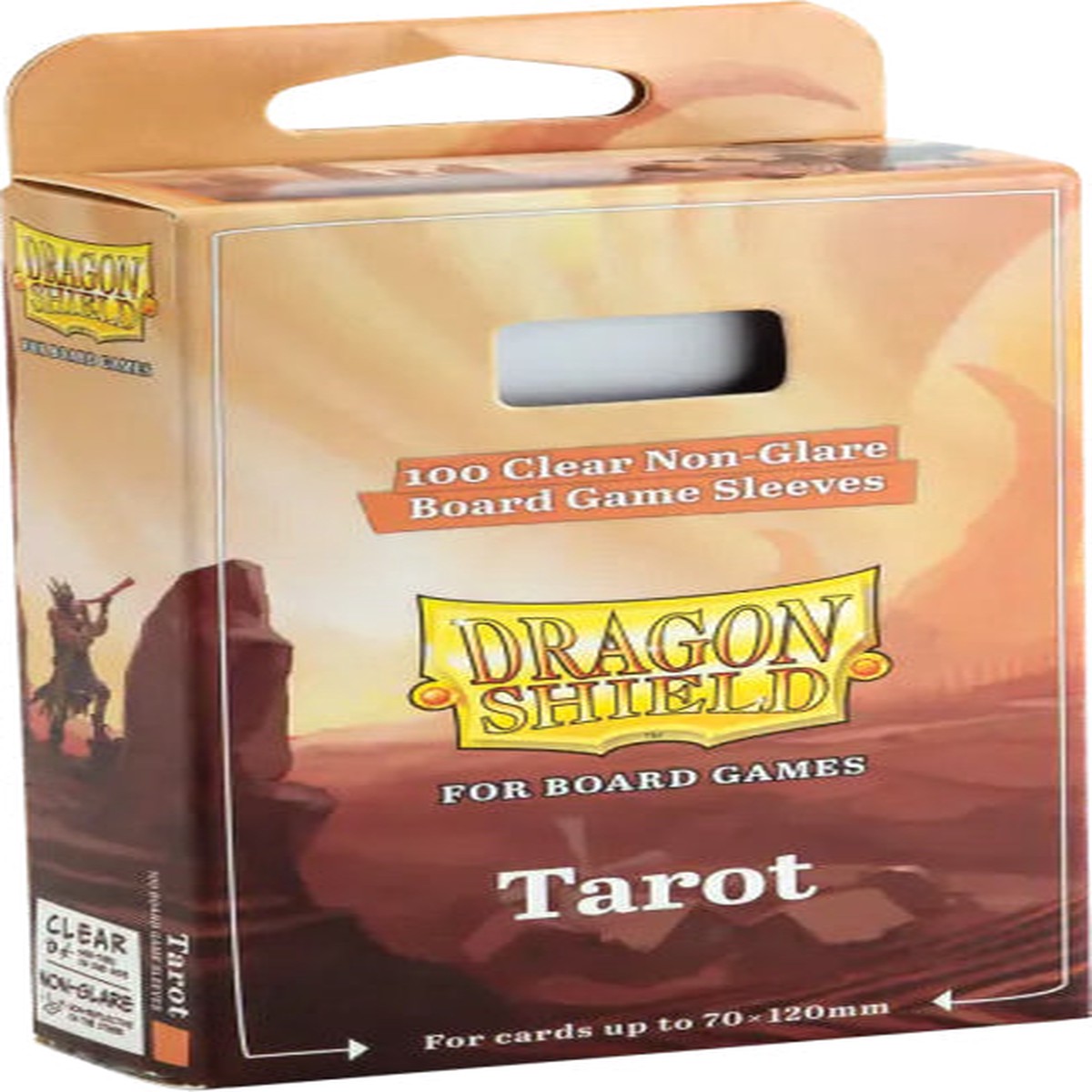 Dragon Shields: (100) Tarot Board Game Sleeves (70mm x 120mm)